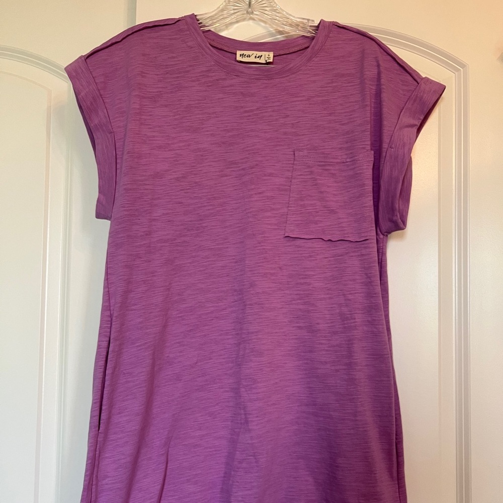 Purple everyday dress from New In, size Small.